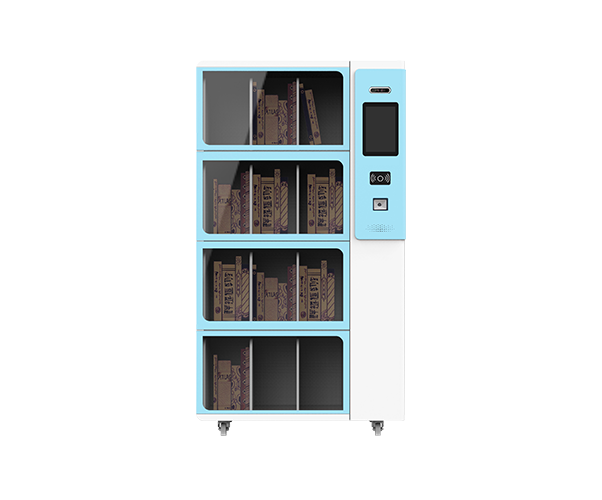 MiNi智能书柜,智能书柜,RFID书柜,共享图书柜,RFID智慧图书馆设备